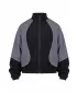 Jachetă de trening pentru bărbați URBAN CLASSICS TB8602-07652 NEGRU/MAGNET