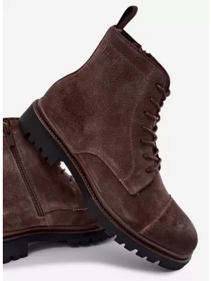 Botine pentru bărbați BIG STAR SHOES UU174220 NEGRU