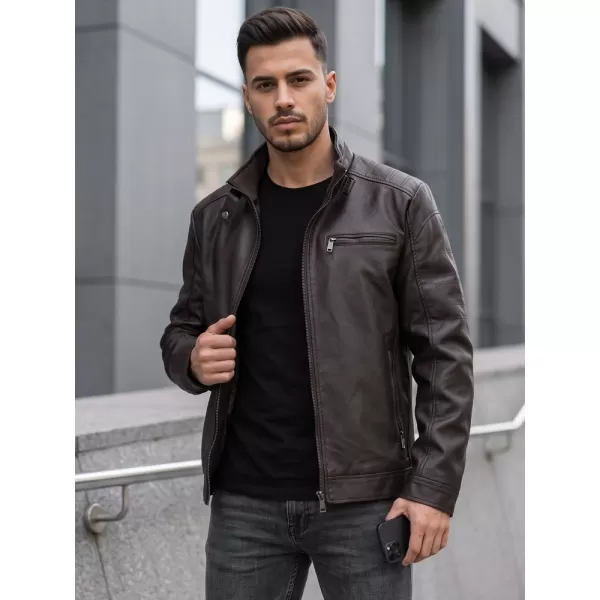  Jachetă pentru bărbați DSTREET TX5148 MARO 