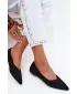 Balerini de dama BOTO JH597 NEGRU