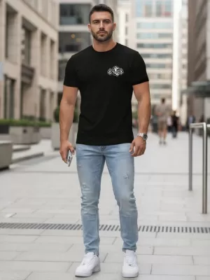 Tricou pentru bărbați DSTREET NX5084R NEGRU