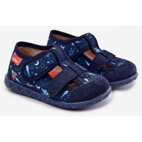  Papuci copii MILAMI 118/BR-33 ALBASTRU 