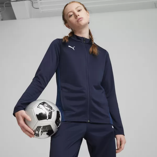  Geaca de dama PUMA TEAMGOAL TRAINING JACKET WMN 658635-06 PUMA BLEUMARIN/ALB/ALBASTRU PERSAN 
