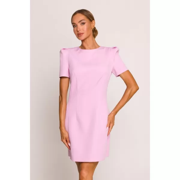  Rochie MOE M777 ROZ BOMBOANĂ 
