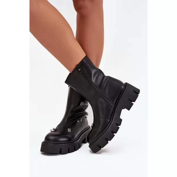  Pantofi de dama BOTO DA161P NEGRU 
