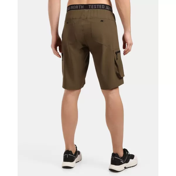  Pantaloni scurți pentru bărbați KILPI ASHER-M 1M0409KI KAKI 