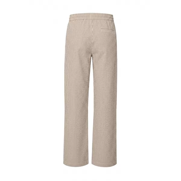  Pantaloni pentru bărbați URBAN CLASSICS TB8418-22409 MOCCA MARO/ALB 