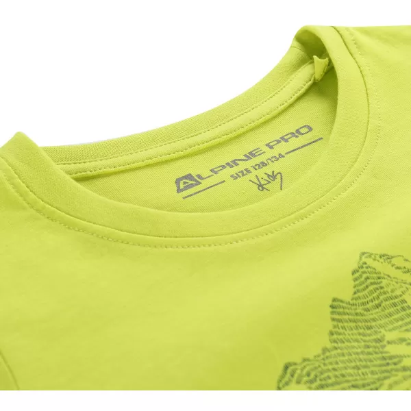  Tricou pentru copii ALPINE PRO ECOMO 4 VARIANTE DE IZVOR DE SULF PA 