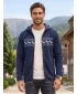 Pulover cald pentru bărbați ALPINE PRO NORES VARIANTA OCEANULUI LUMINAT DE LUNA PA