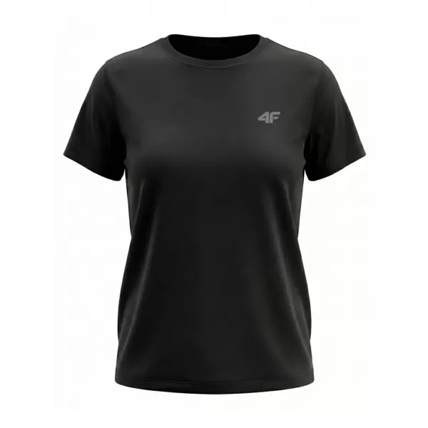  Tricou pentru femei 4F WMM00TTSHF3308 NEGRU ADÂNC 