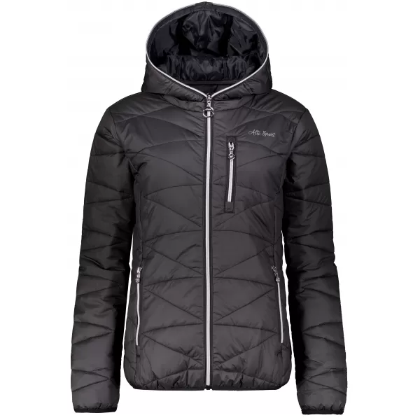  Geaca de iarna dama ALTISPORT IVORY NEGRU 