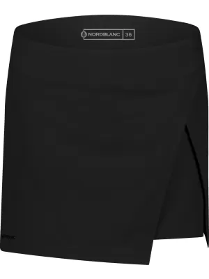 Fustă scurtă pentru femei NORDBLANC LIGHTNESS NBSSL8356 NEGRU