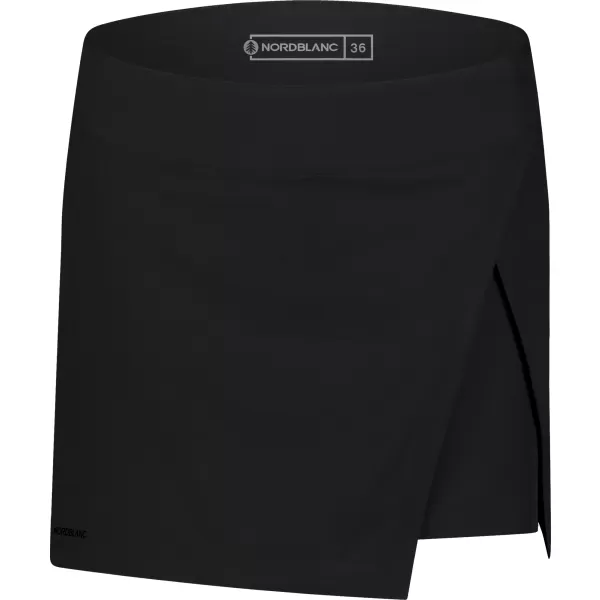  Fustă scurtă pentru femei NORDBLANC LIGHTNESS NBSSL8356 NEGRU 