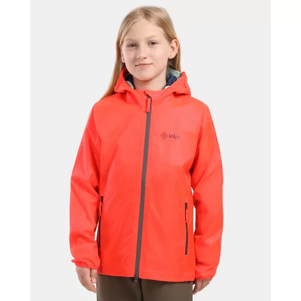  Geaca hardshell pentru copii KILPI JALUU-J 1J0180KI ROZ 