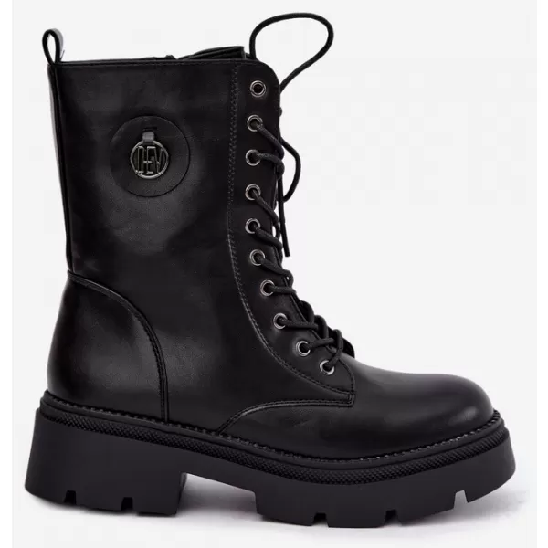  Pantofi de dama BOTO DA201P NEGRU LUCIOS 