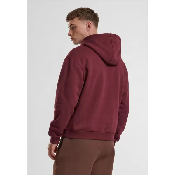  Hanorac pentru bărbați URBAN CLASSICS TB6750-00606 BURGUNDIA 