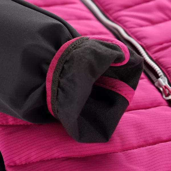  Jacheta pentru copii ALPINE PRO GERLO ROȘU FUCSIA 