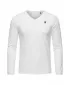 Tricou pentru bărbați OMBRE L172 ALB