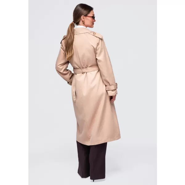  Palton de damă OMBRE OW-COLC-0121 BEJ 