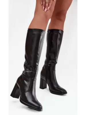 Cizme de dama BOTO QT127P NEGRU