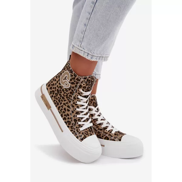  Adidași de damă BOTO A88-211 LEOPARD 