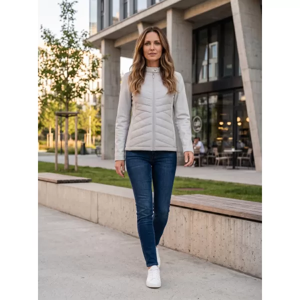  Jachetă hibridă pentru femei MALFINI PREMIUM CROSS 556 GRI ARGINTIU 