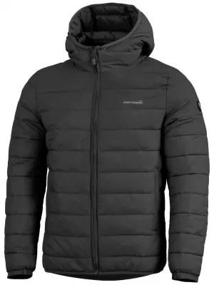 Jachetă pentru bărbați PENTAGON AURORA 2.0 PUFFER HOODED JACKET K08048-2.0 NEGRU
