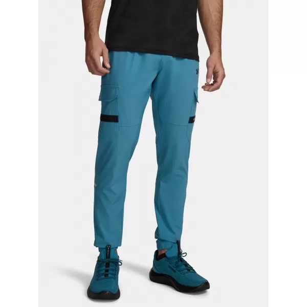 Pantaloni pentru bărbați UNDER ARMOUR UA TECH UTILITY WOVEN PANT 6004966-466 ALBASTRU 