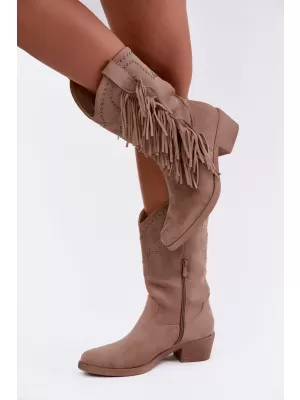 Pantofi de dama BOTO LQ-158 KAKI