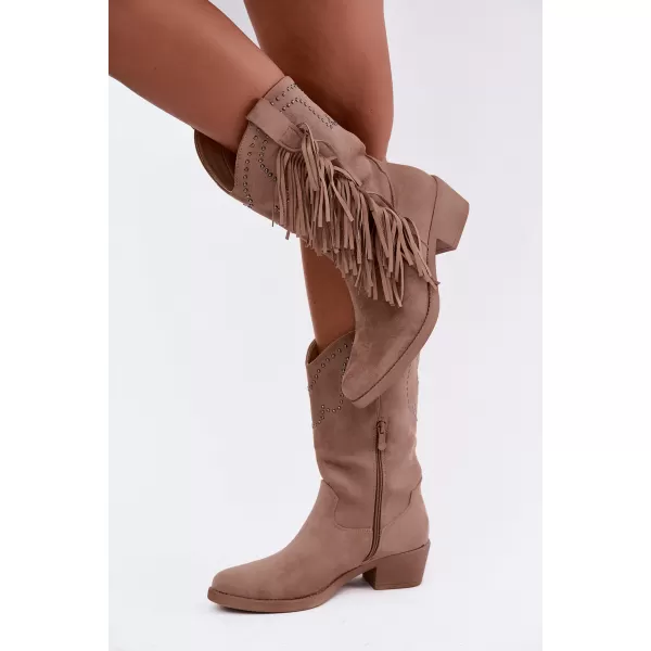  Pantofi de dama BOTO LQ-158 KAKI 
