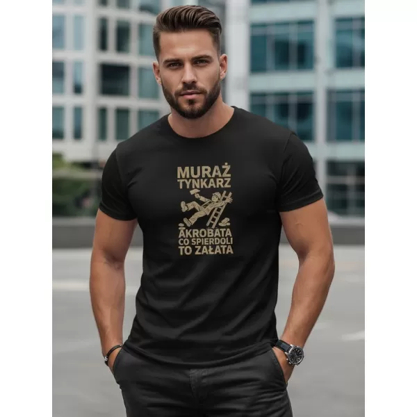  Tricou pentru bărbați DSTREET NX0106R-BK NEGRU 