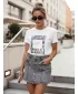 Tricou pentru femei DSTREET RY2499 ALB