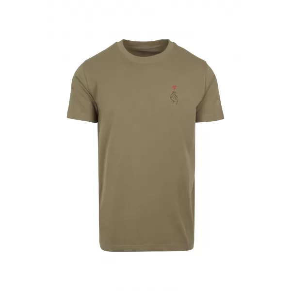  Tricou pentru bărbați URBAN CLASSICS TB8997-00176 MĂSLINE 