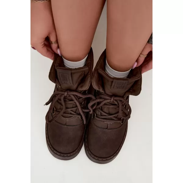  Pantofi de dama BIG STAR SHOES UU274191 MARO/BEJ 