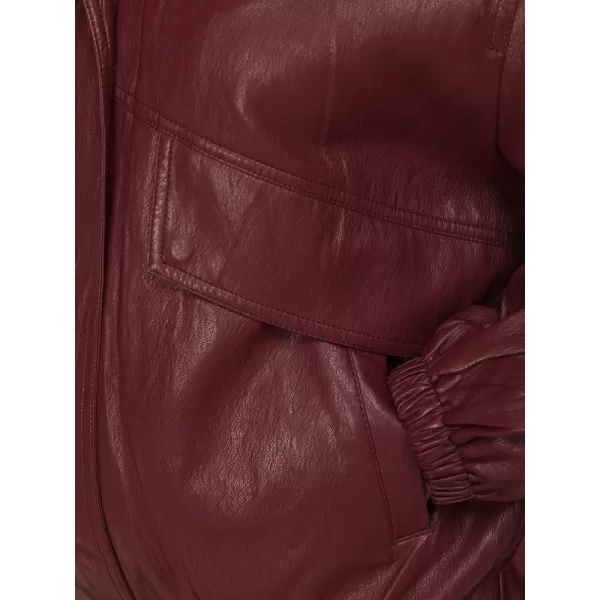  Geaca de dama DSTREET TY6069 BURGUNDIA 