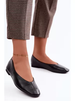 Balerini de dama BOTO JH602P NEGRU