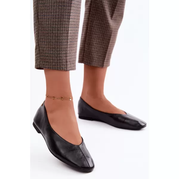  Balerini de dama BOTO JH602P NEGRU 