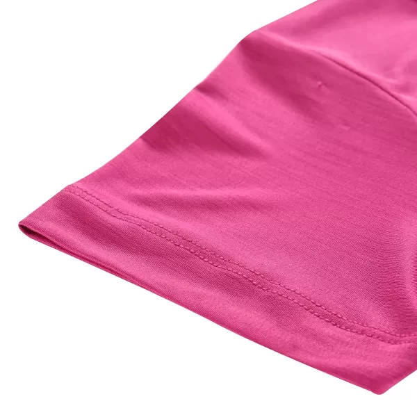  Tricou pentru copii ALPINE PRO BASIKO ROȘU FUCSIA 