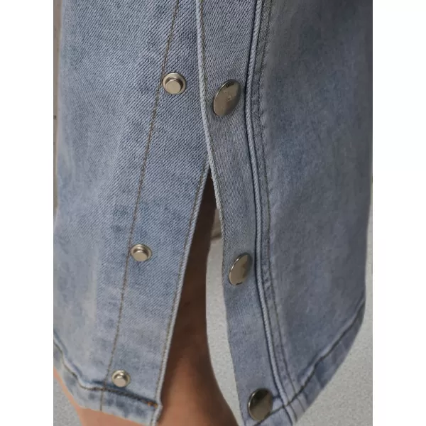  Pantaloni de dama DSTREET UY2986 ALBASTRU 