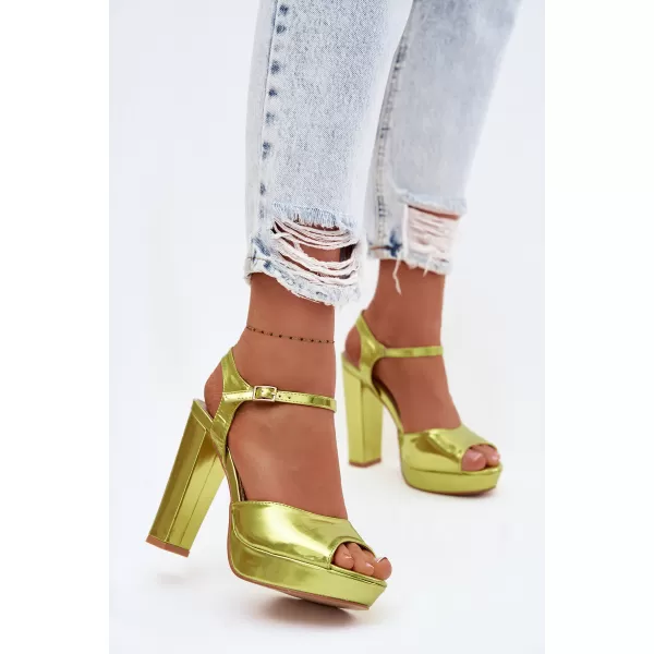  Sandale de dama BOTO H-46 VERDE DESCHIS 