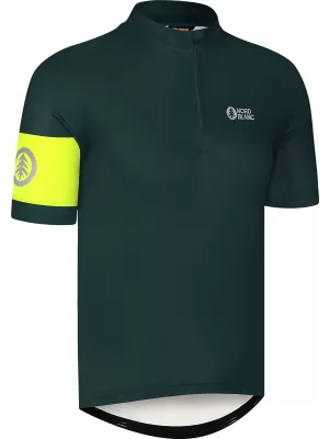 Tricou de ciclism pentru bărbați NORDBLANC CAMEL NBSMF8079 VERDE ÎNCHIS