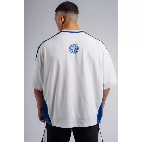  Tricou supradimensionat NEBBIA PRIMAL 869 CREMĂ 