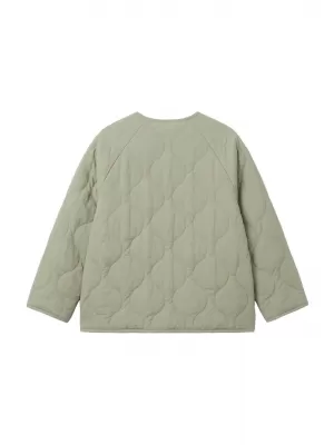 Jachetă matlasată pentru fetiță URBAN CLASSICS UCK7175-03259 SALVIA MOALE