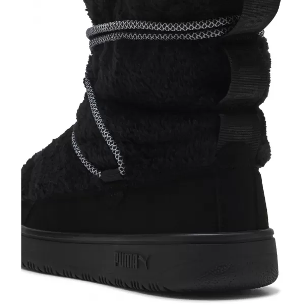  Pantofi de dama PUMA SNOWBAE SUEDE WNS 40217501 PUMA NEGRU/PLAT GRI ÎNCHIS 