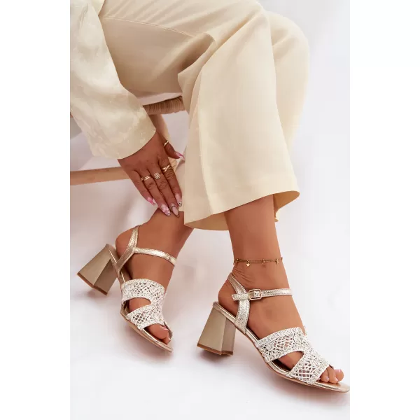  Sandale de dama VINCEZA 20282 AUR 