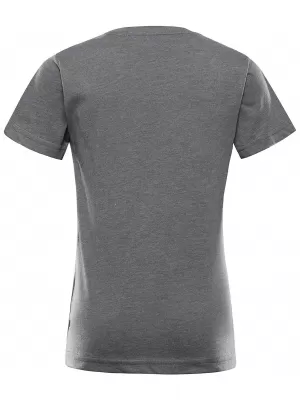 Tricou cu pete pentru copii ALPINE PRO REJO 3 VARIANTA PERLA AFUMATA PB