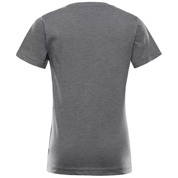  Tricou cu pete pentru copii ALPINE PRO REJO 3 VARIANTA PERLA AFUMATA PB 