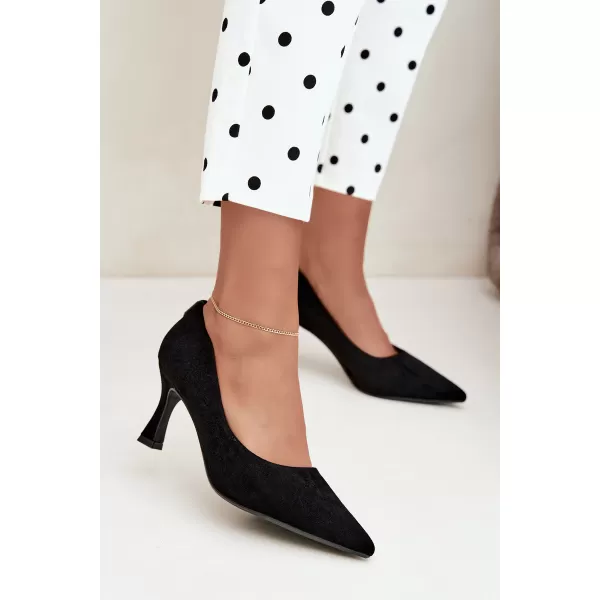  Pompe de dama VINCEZA 62330 NEGRU MAT 