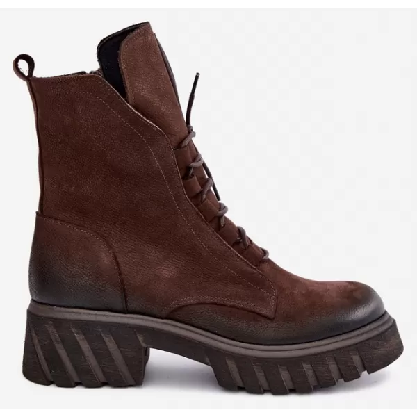  Pantofi de dama ZAZOO 1850 CIOCOLATĂ 