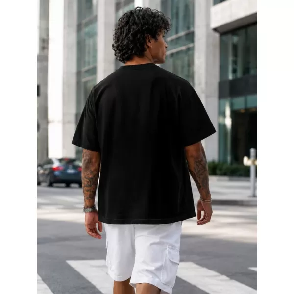  Tricou pentru bărbați DSTREET NX1046R-BK-O NEGRU 